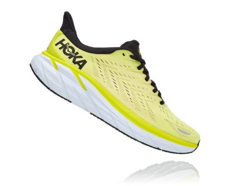 Hoka One One Clifton 8 - Adidasi Alergare Pe Drum Barbati Roz | RO-MFPUtlR